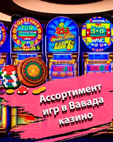 Ассортимент игр в Вавада онлайн